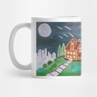 Home by the Cityside Painting Mug